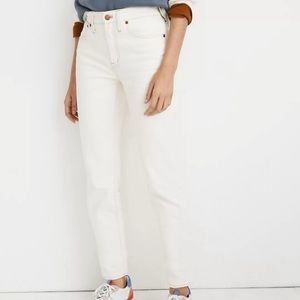 Madewell Jeans, Tomboy Straight, 27, cloud lining
